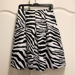 Zebra print skirt 🦓